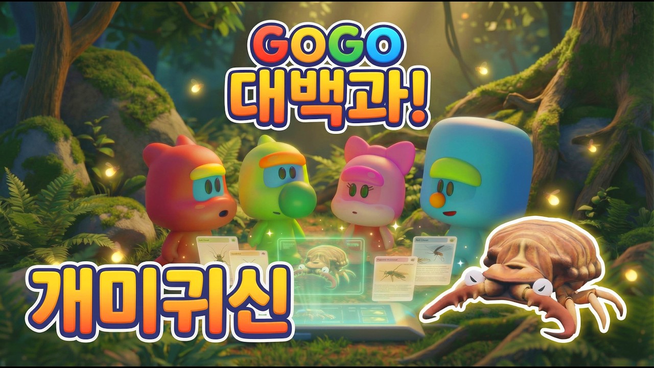 [고고다이노 극장판: 곤충세계 대모험] GOGO 백과사전! 개미귀신ㅣ극장 동시 VOD 출시!