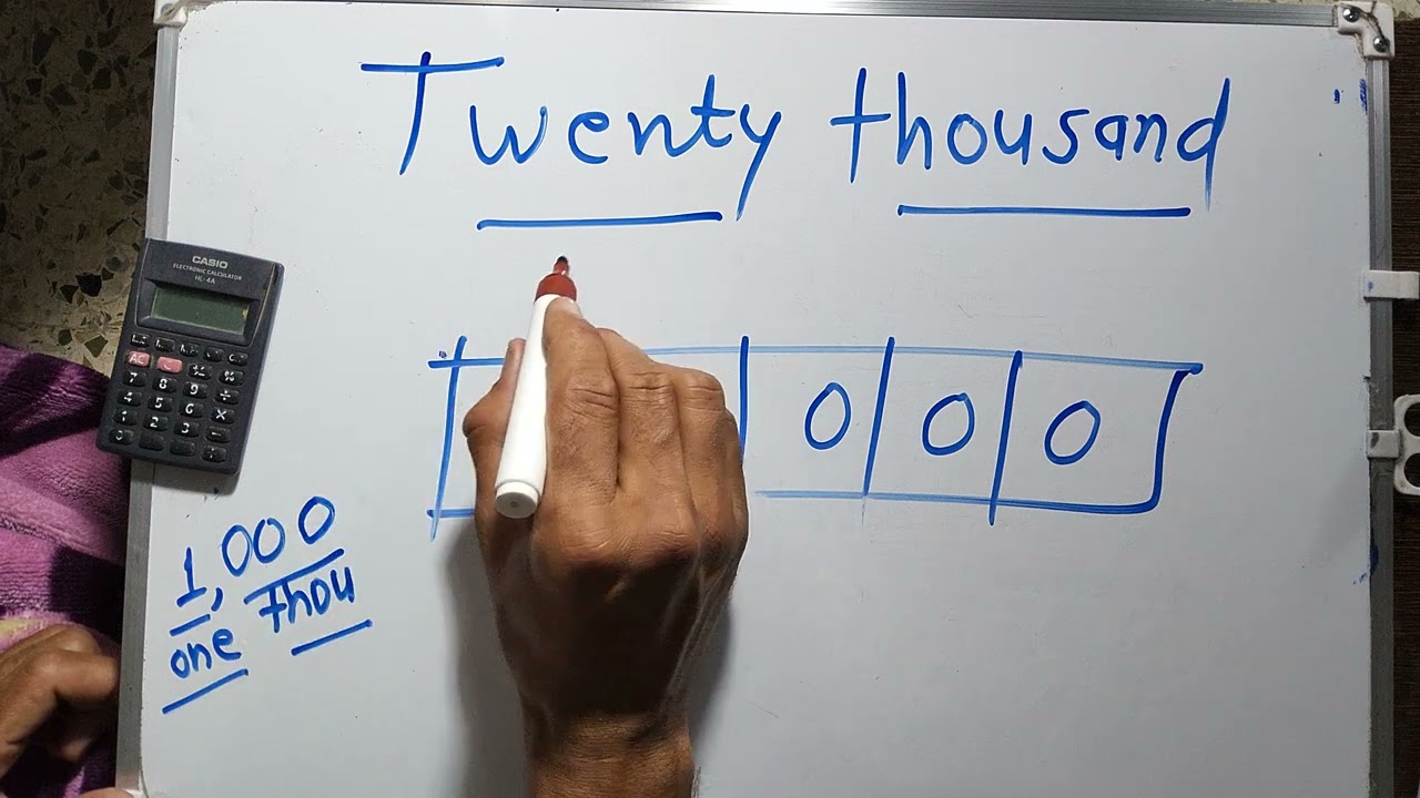 twenty thousand | twenty thousand only | Maths | Hindi