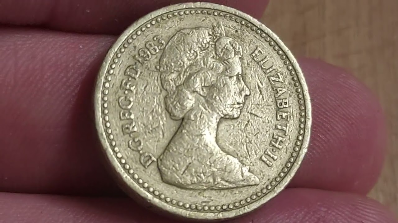 UK 1983 ONE POUND COIN VALUE + REVIEW