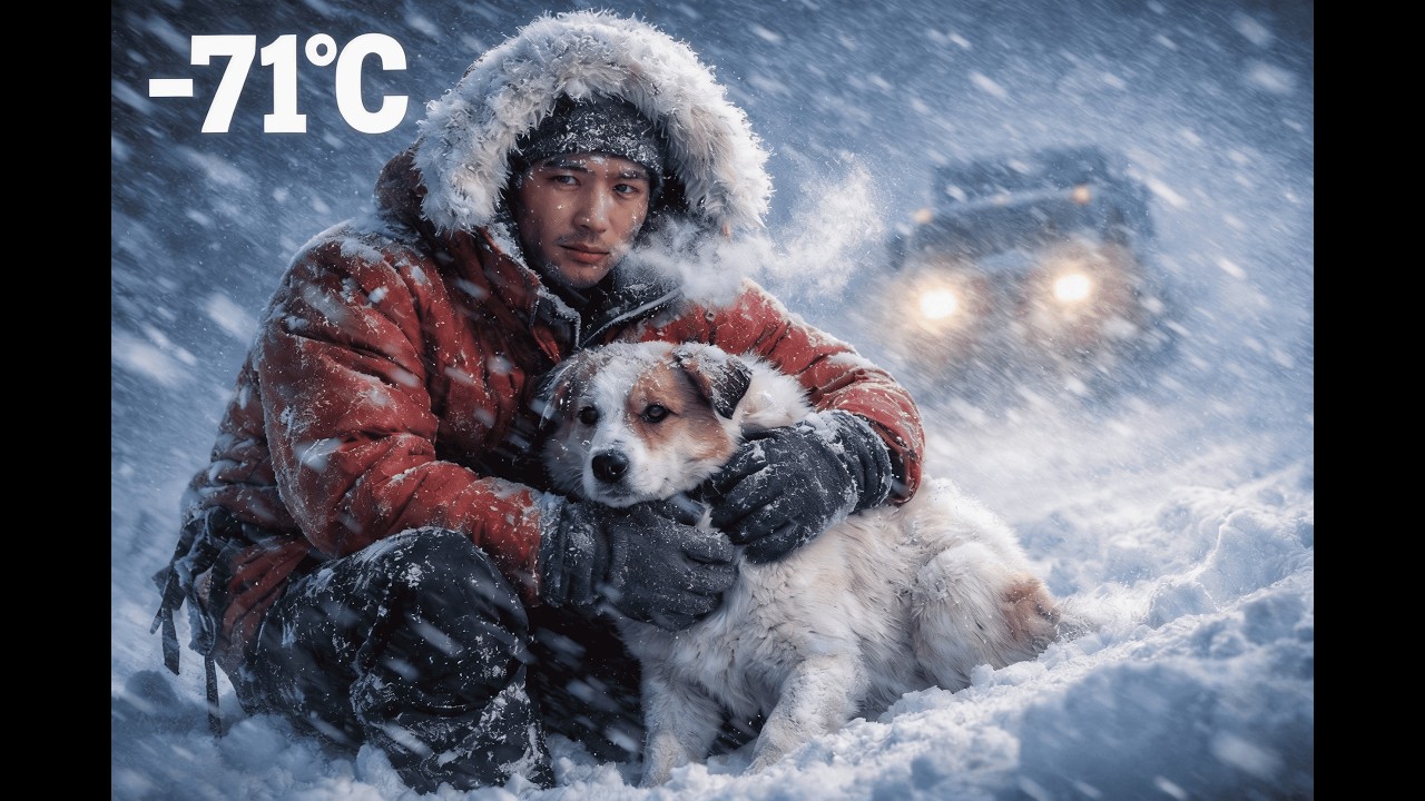 Insane 300KM in -71°C yakutia：A  Tiger and I Fought the Deadly Whiteout Together