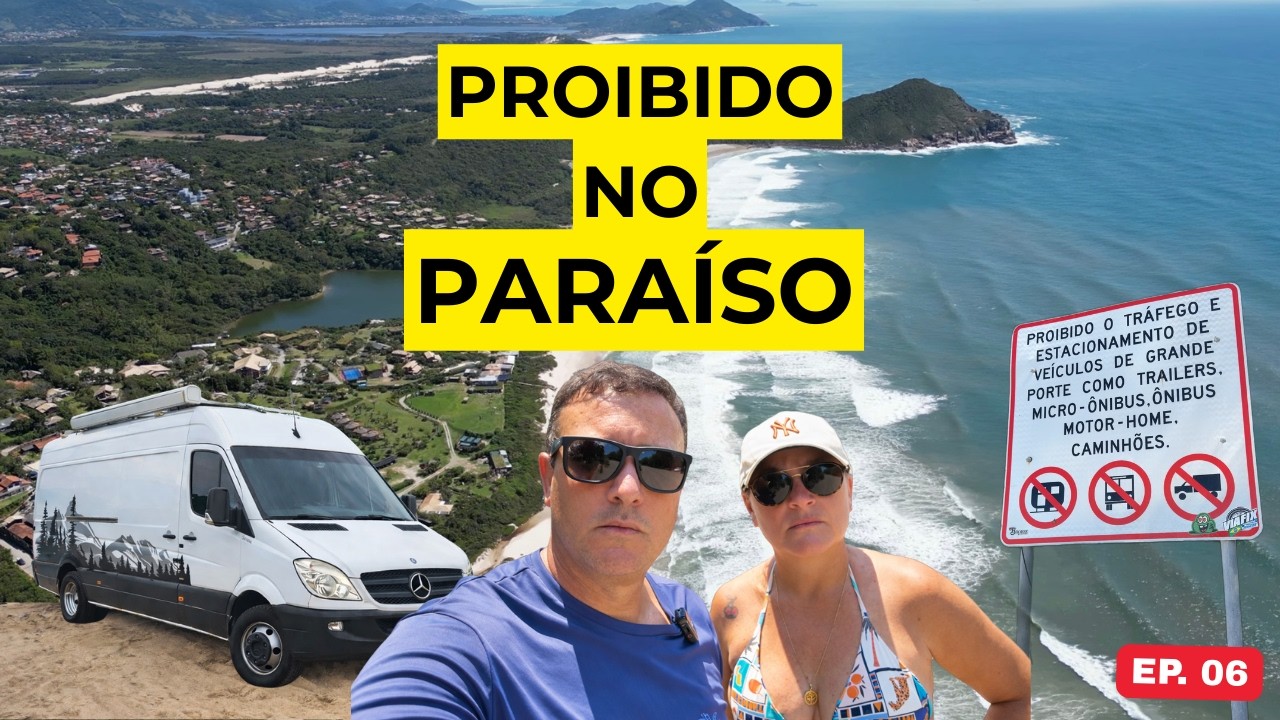 Praia do Rosa de Motorhome: O que Ninguém te Conta (PROIBIDO?)