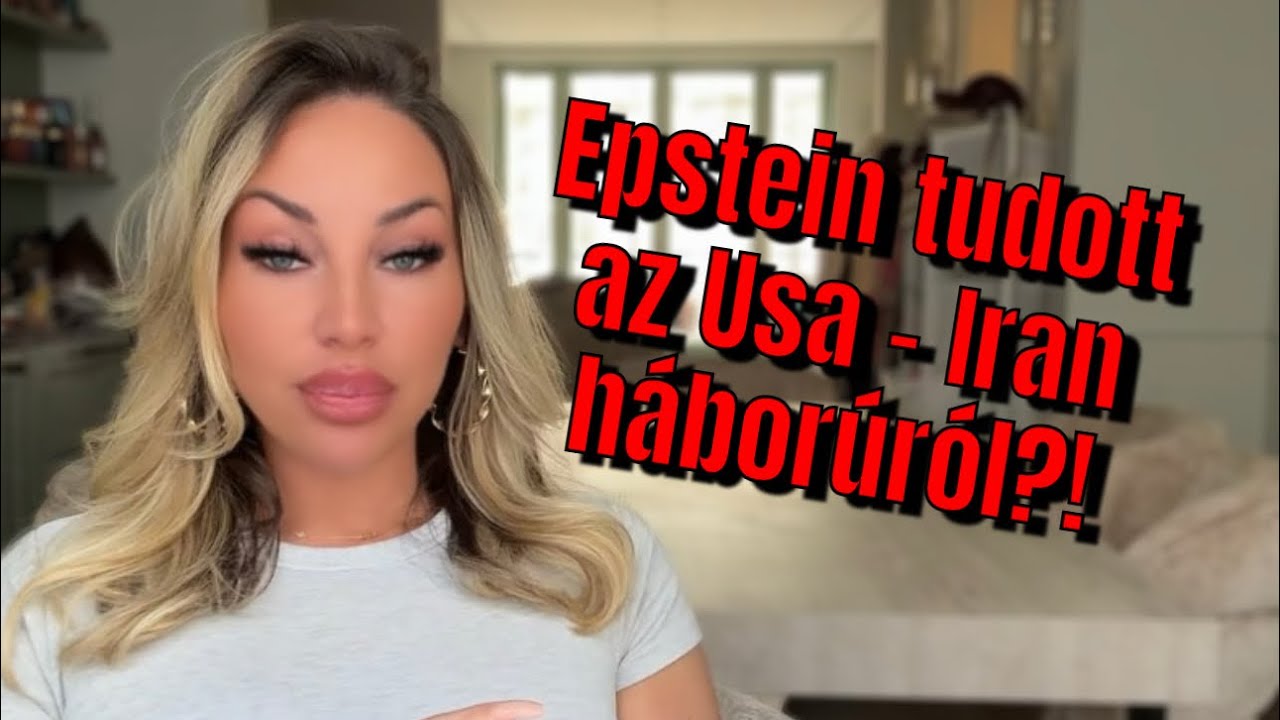 Jeffrey Epstein - irani háború