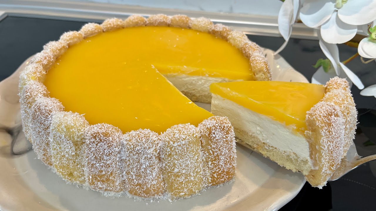 Ëmbëlsirë Freskuese pa Pjekje me Shije Portokalli 👌😋