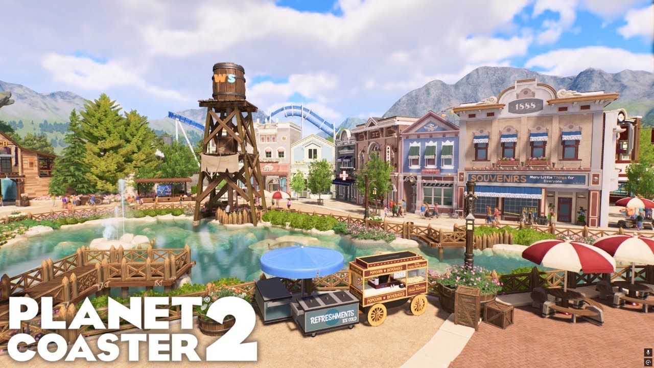 Суббота в Спрингс | Planet Coaster 2