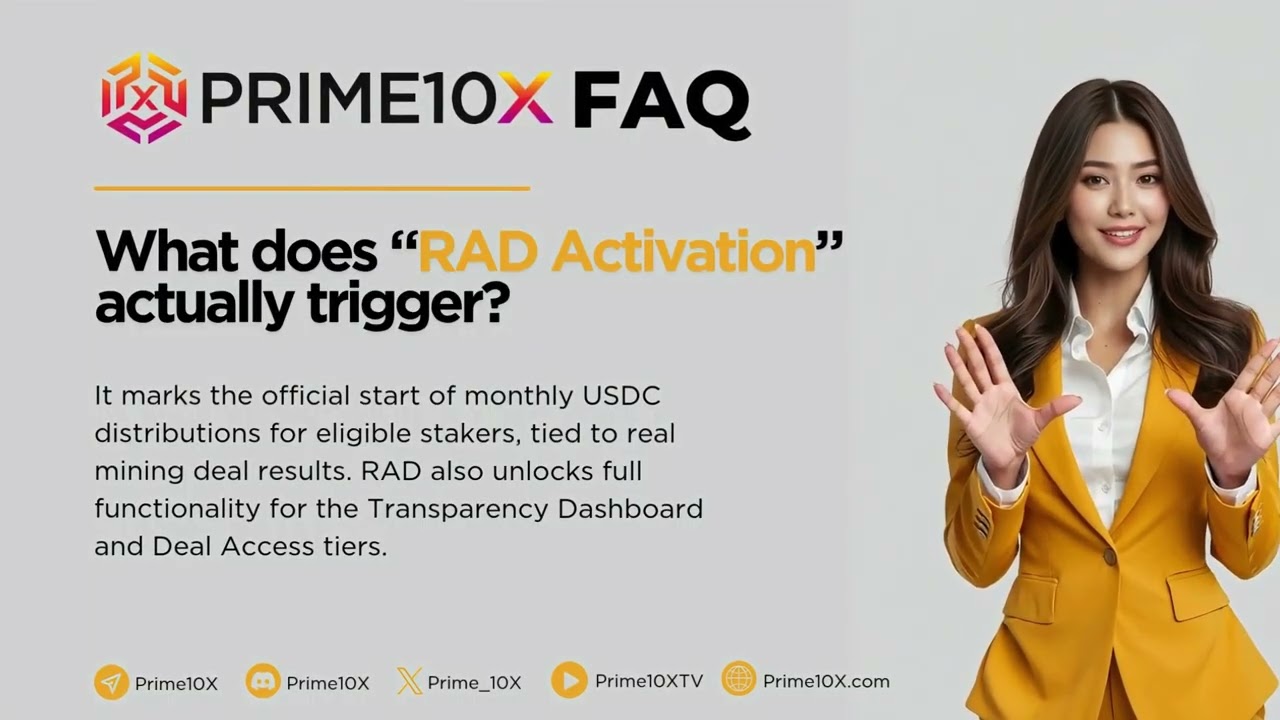 Prime10X Roadmap Explained | From Presale to Reward Activation