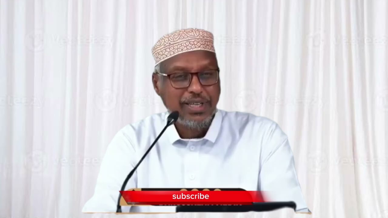 Sheikh Mustafe Muxaadaro Cusub Isku dheelitirka Aduunka Aakhirada Manchester 