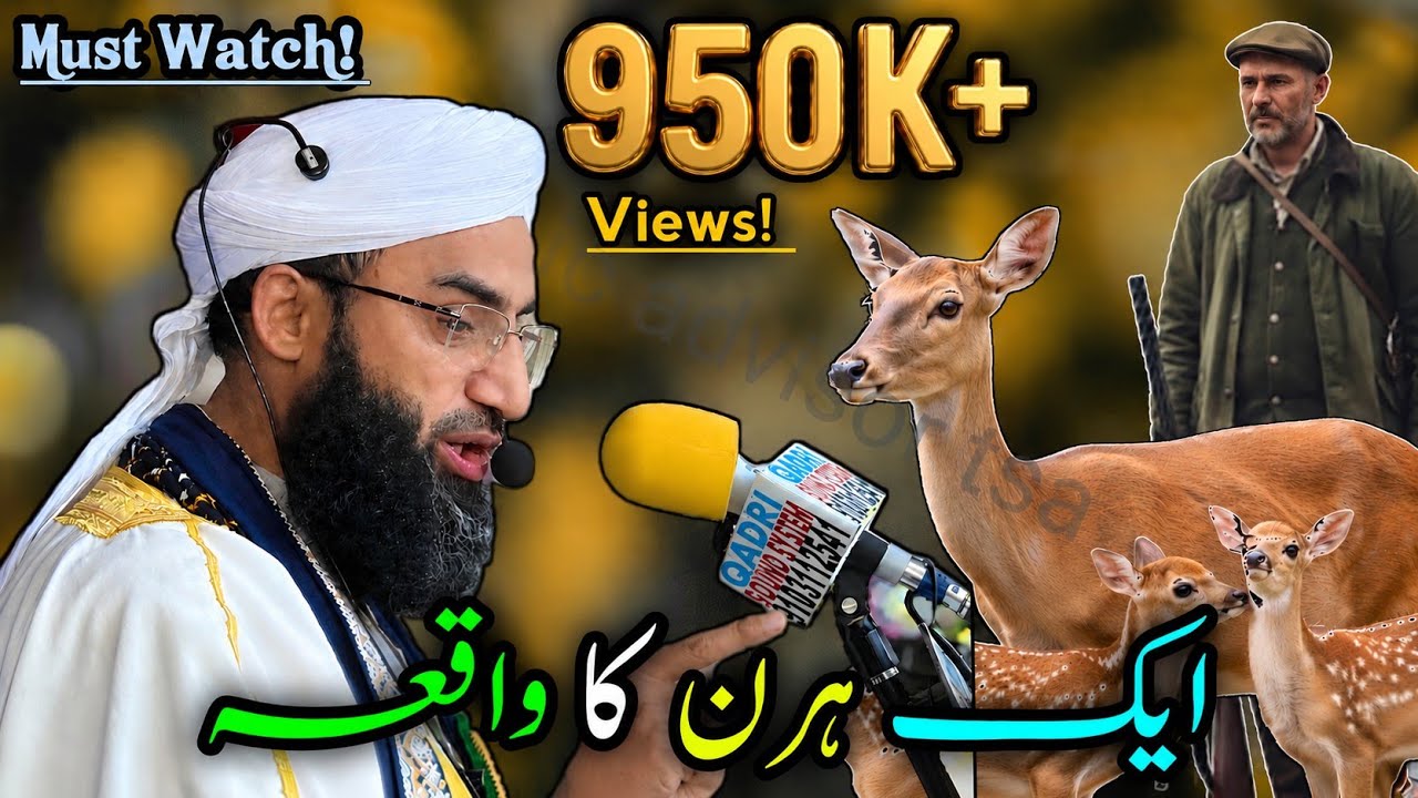 Ek Hiran Ka Waqia! | ایک ہرن کا واقعہ | Maulana Abdul Rashid Dawoodi Sahab @islamicadvisortsa 