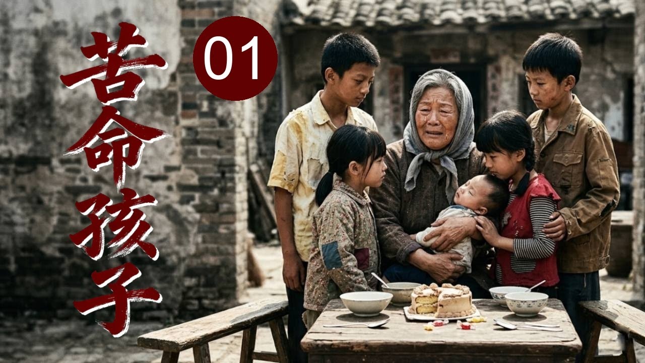 【2026家庭剧】《苦命孩子》01 | 清洁工奶奶收养五个孤儿，操劳成疾离世，孩子们各自流散，多年后命运再度相逢！