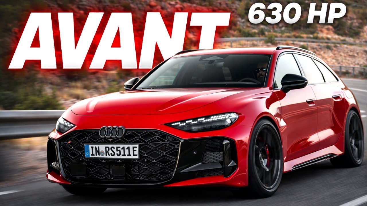 2026 Audi RS5 Avant 630 HP Hybrid Wagon Shocks the Industry