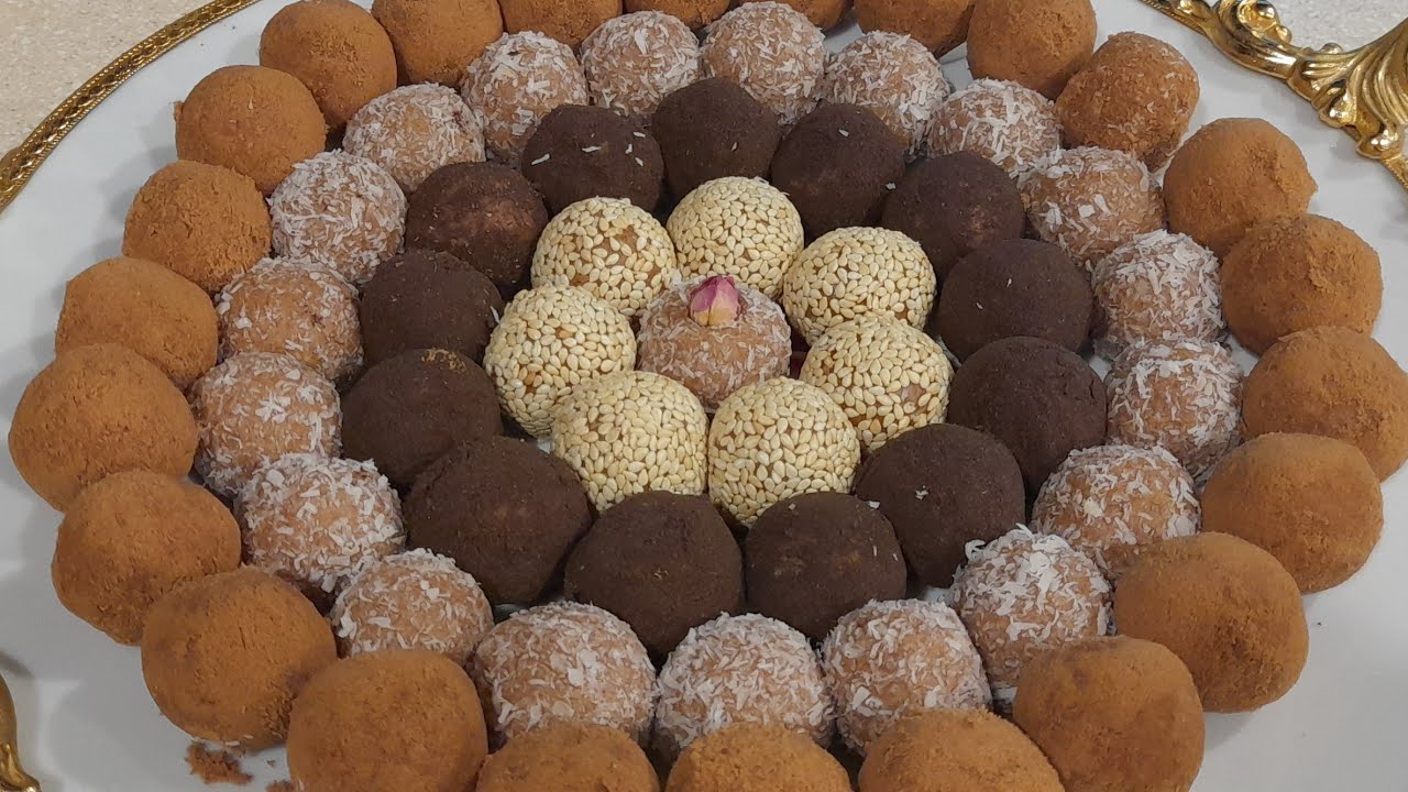 Iseng2 Bikin Kue Ternyata Mudah Dan Enak || Bola Bola Kurma & Biskuit || Sweet Balls Dates
