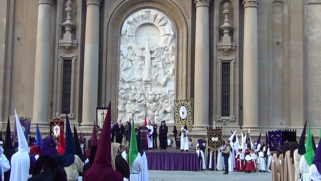 Sábado de Pasión - Procesión del Pregón - Semana Santa de Zaragoza 2014