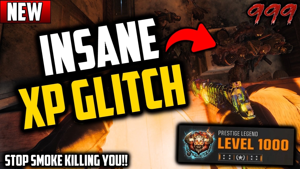*НОВЫЙ* ГЛИТЧ В BLACK OPS 7 ZOMBIES НА КАРТЕ KOWAKUJO: БЕСКОНЕЧНЫЙ ОПЫТ В СОЛО! КАК ПЕРЕСТАТЬ УМИ...