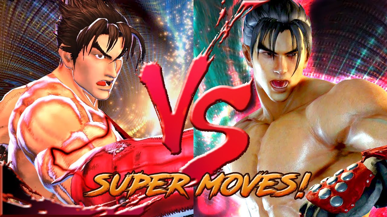 Street FighteR X Tekken -VS- TEKKEN 7 - Super Moves / Rage Arts ComparisoN !
