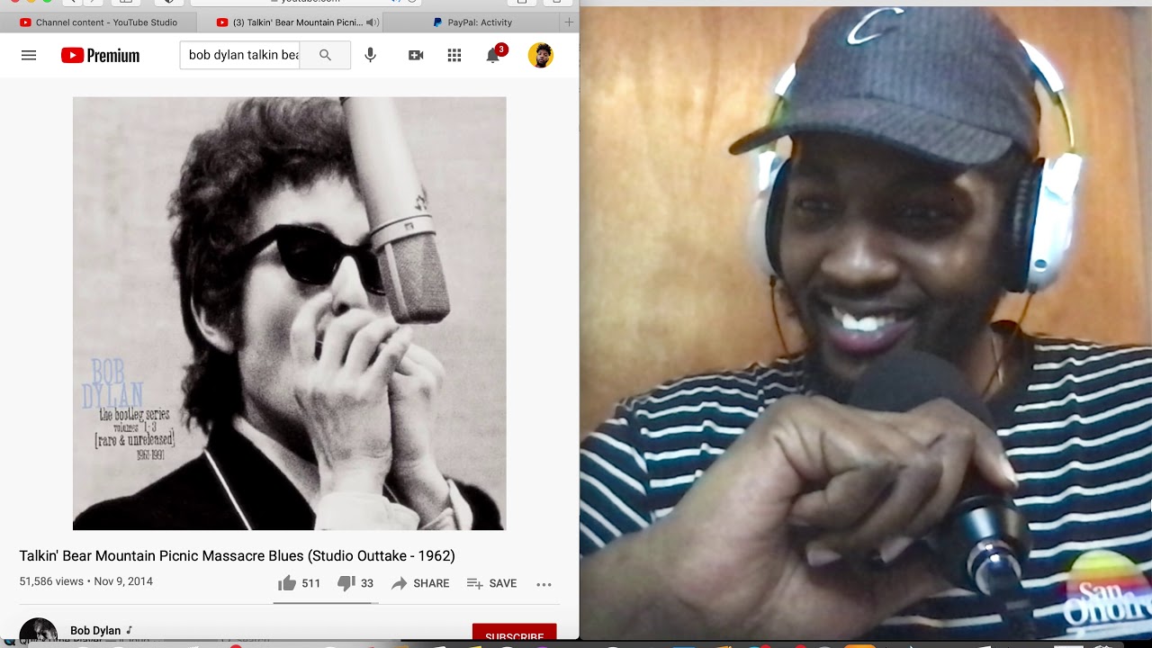 Bob Dylan - Talkin' Bear Mountain Picnic Massacre Blues (Studio Outtake - 1962) Reaction