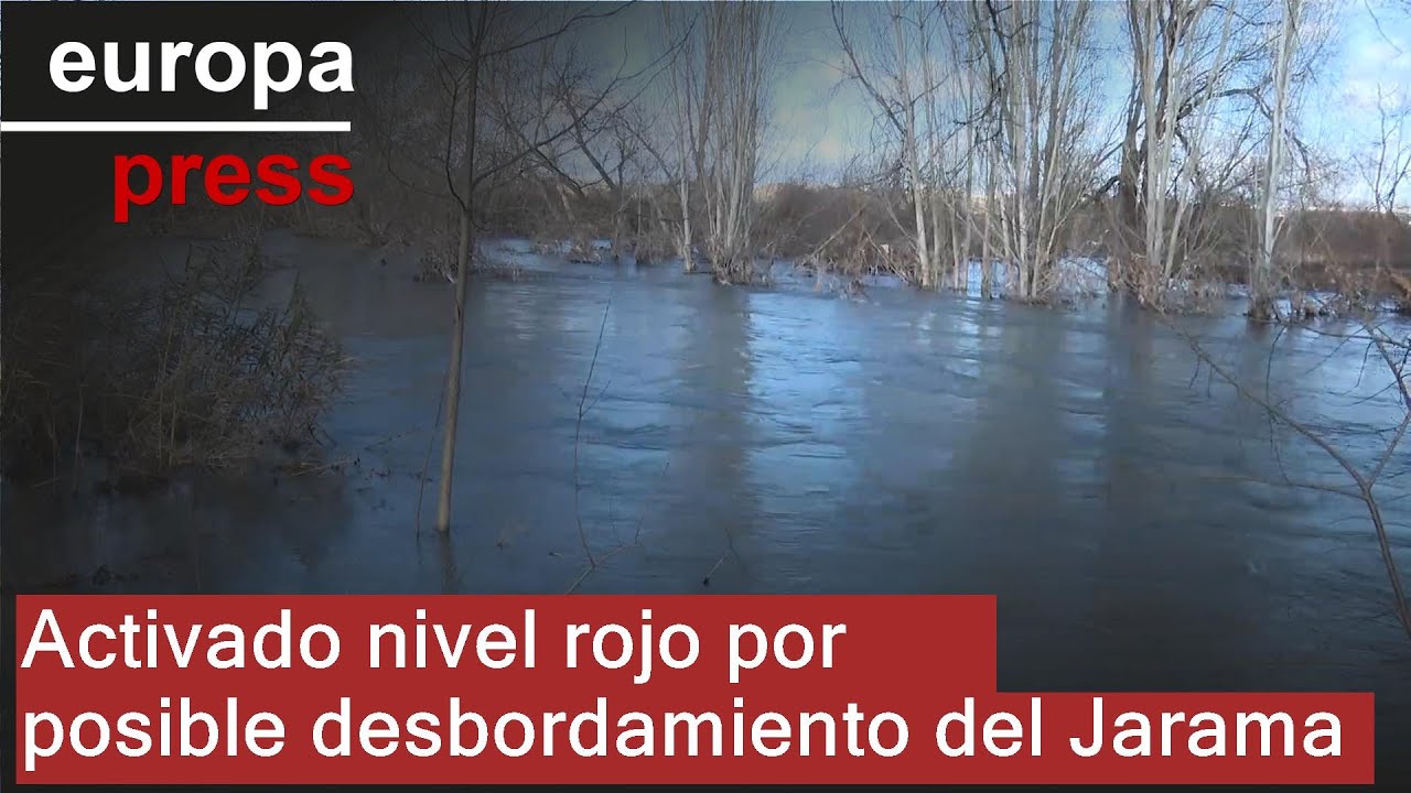 Activado nivel rojo por posible desbordamiento del Jarama en San Fernando