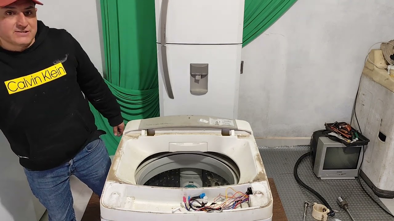 !Como Desarmar lavadora LG turbodrum fuzylogic  para darle mantenimiento general¡