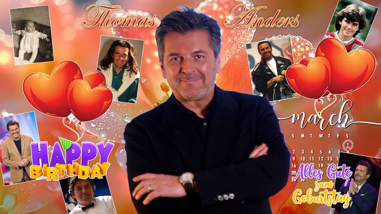 Happy 62nd Birthday, Thomas Anders!!!