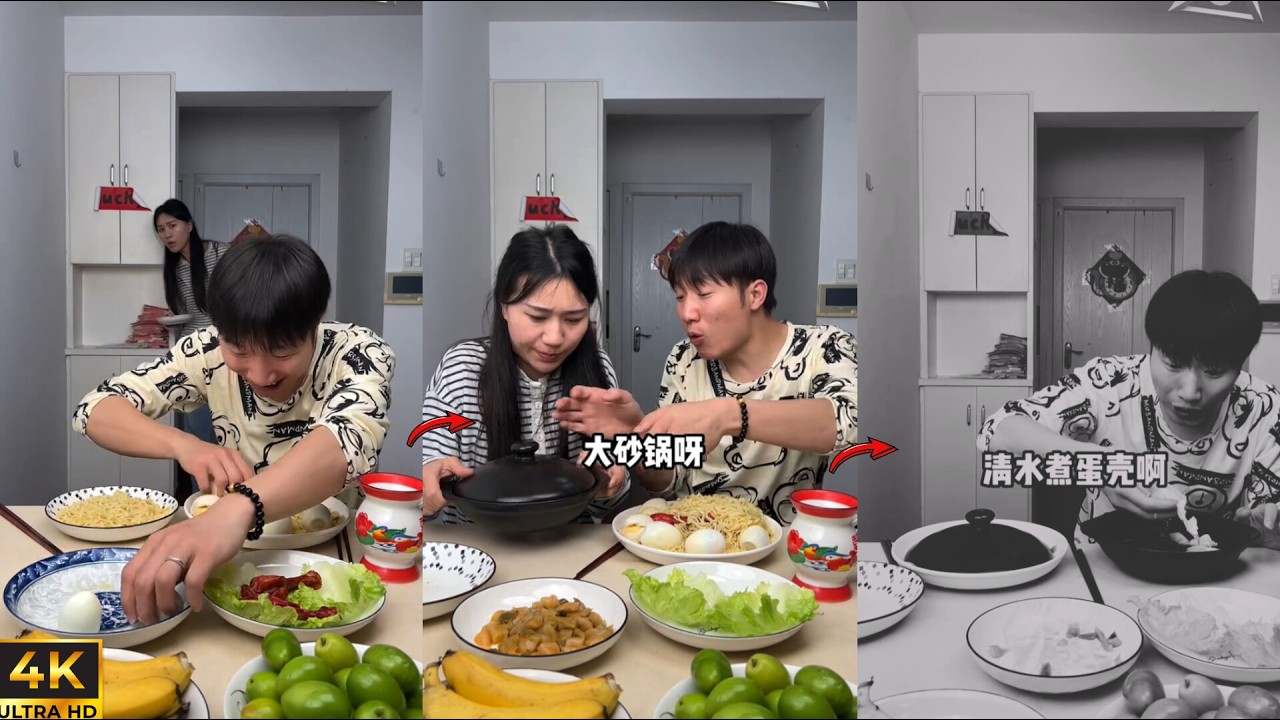 美味しい食べ物のASMR _ ASMR FOOD 🍜🍝🍜🥓🥢🍗#CoupleEats #asmrfood #asmrvideo#asmr