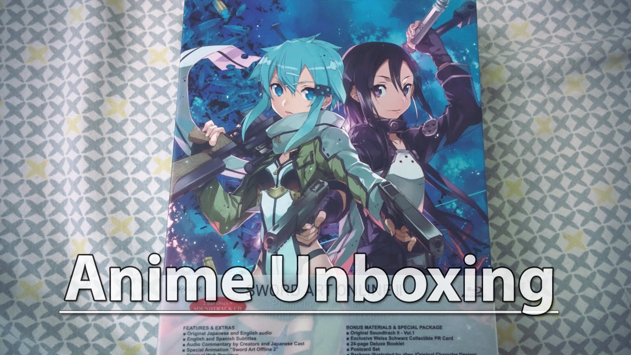 Unboxing | Sword Art Online II Set 1 Limited Edition Blu ray