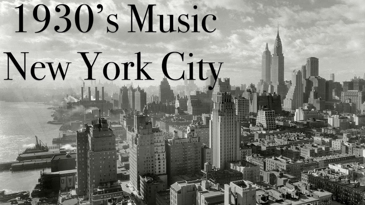 1930's Music | New York City Ambience [4K]