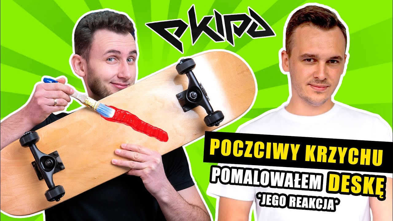 Custom deskorolki dla @_poczciwykrzychu *JEGO REKACJA*