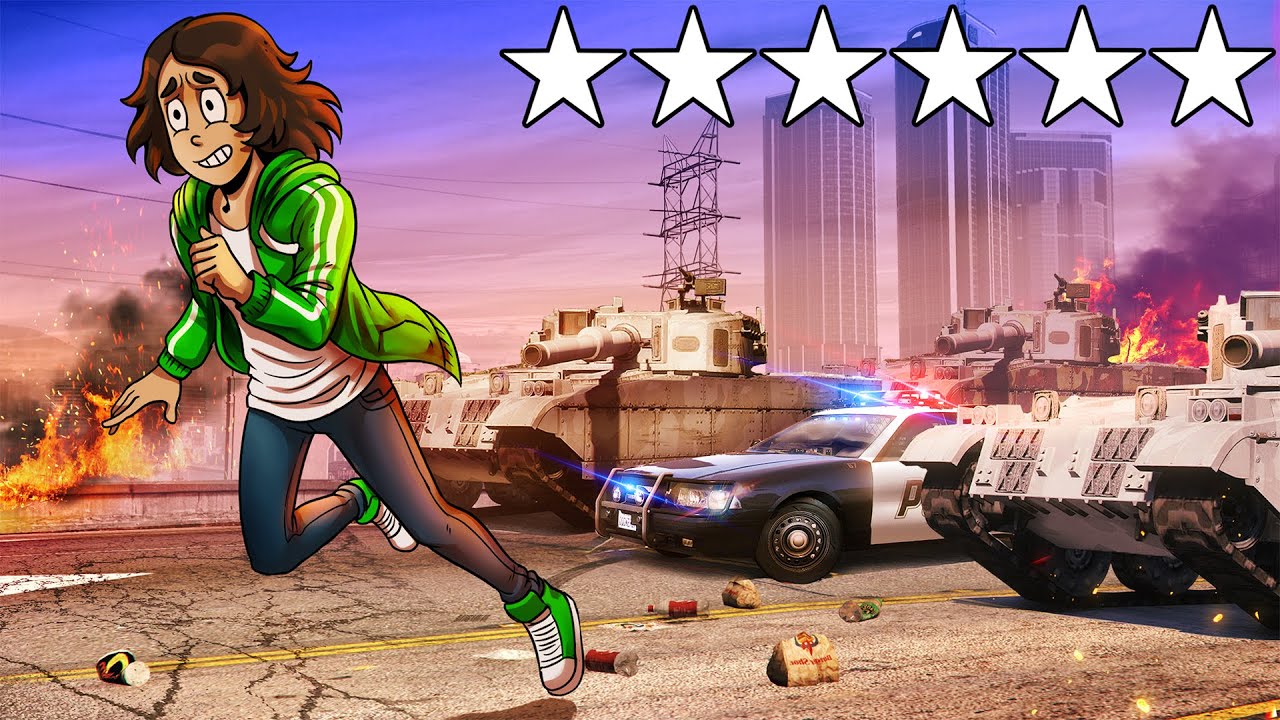 Giving Innocent Roleplayers 6 STAR WANTED LEVELS - GTA RP