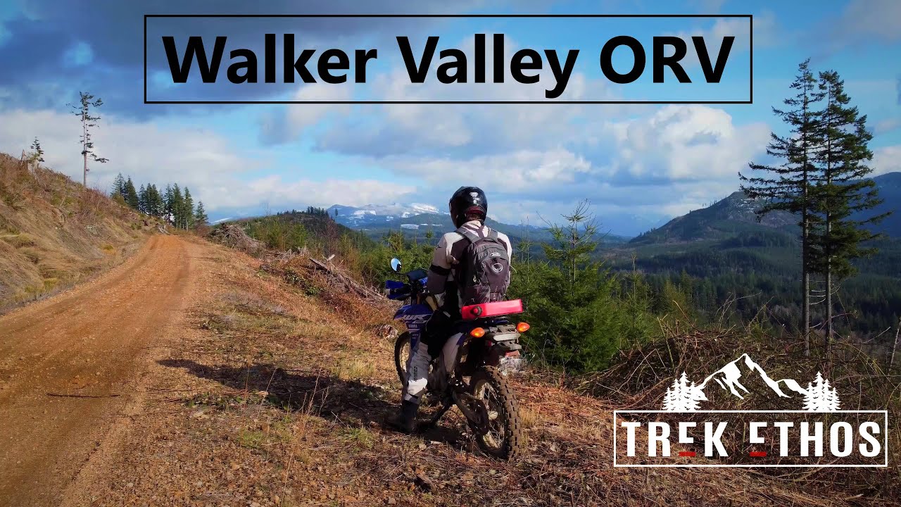 Yamaha WR250R Walker Valley ORV Drone Footage