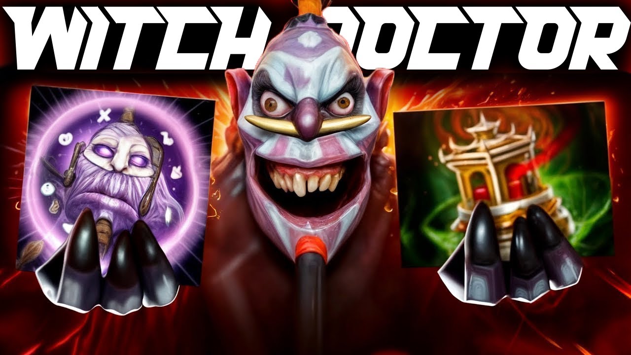 How To Turn Witch Doctor Support Into Carry In 8k MMR!