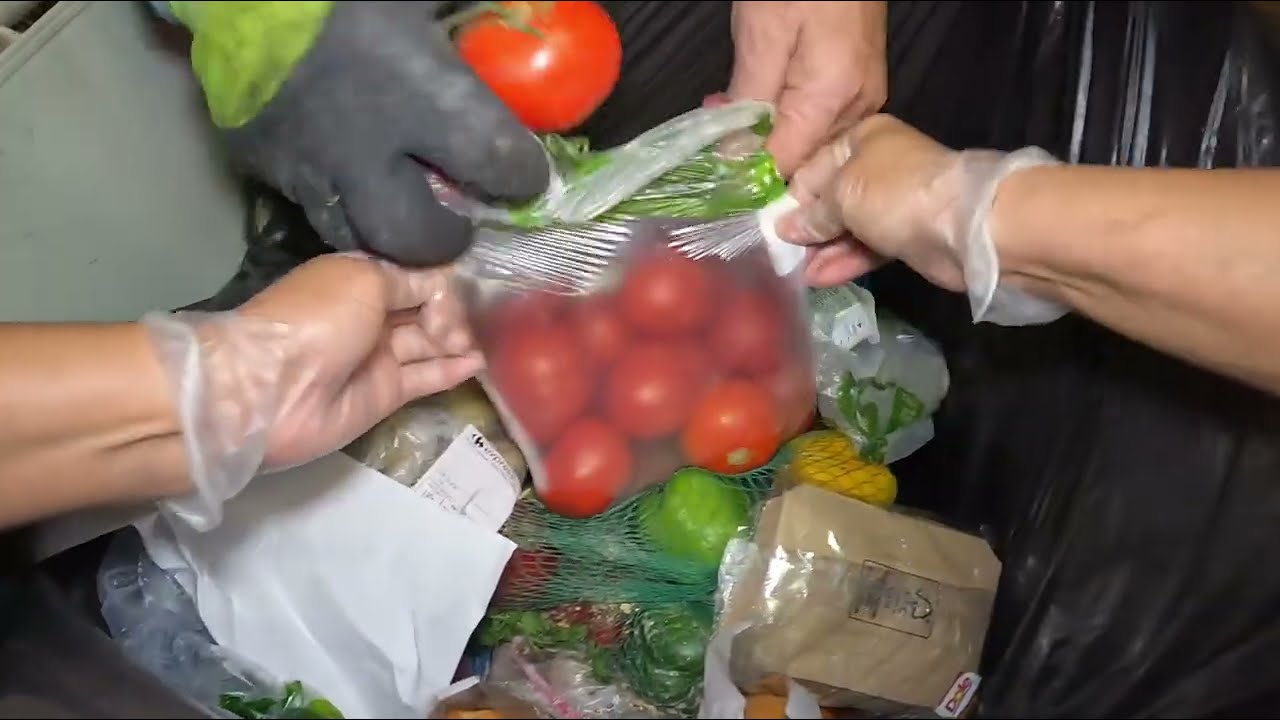 Free  grocery kay Mr bin at free ukay ma branded !!!| dumpster diving  