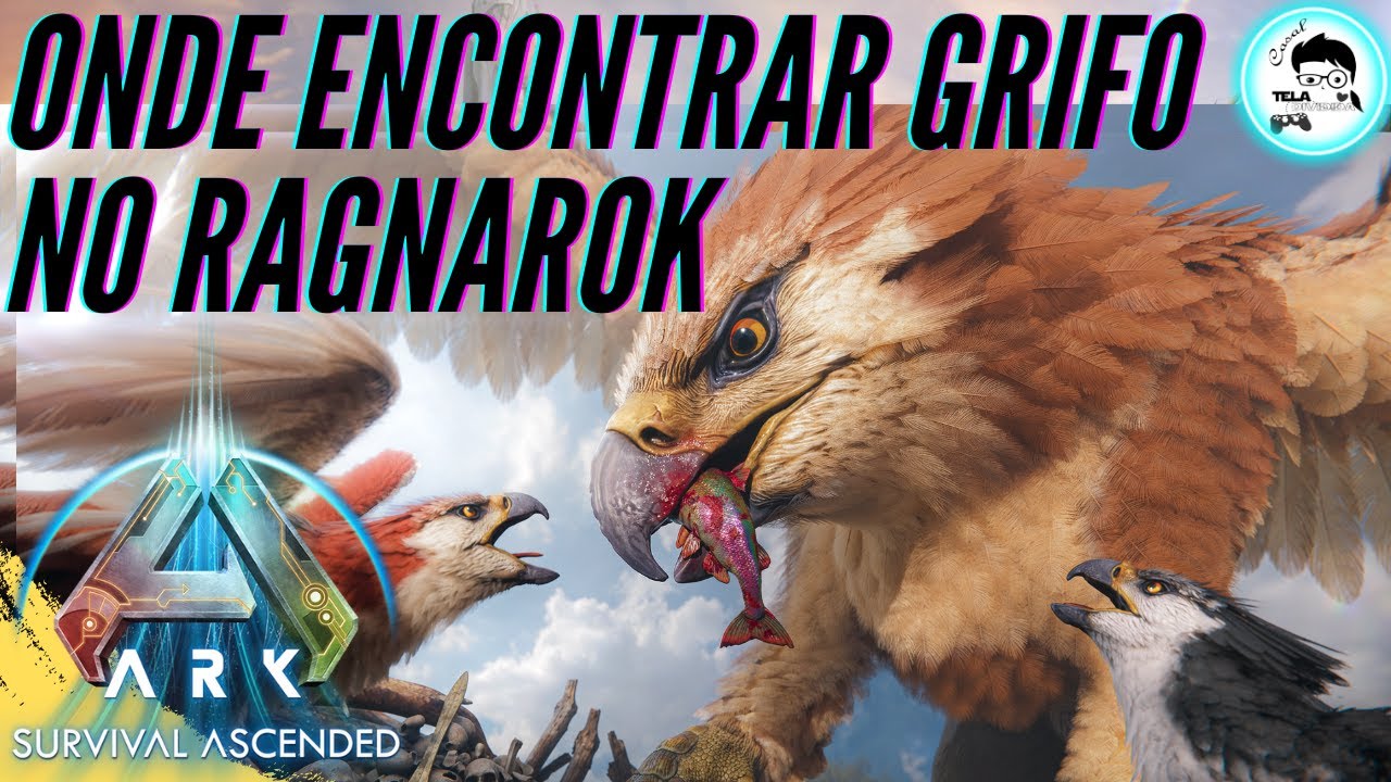 ARK RAGNAROK - ONDE ENCONTRAR GRIFO NO RAGNAROK (LOCAIS DE SPAW)   #ark #arksurvivalascended