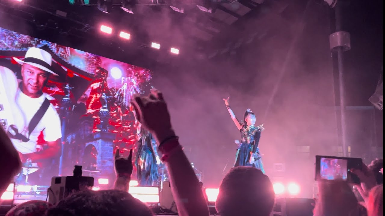 #babymetal worldtour 2025 @skyla credit union amphitheatre- METAL(+Kami intro)6/20/2025 Charlotte NC