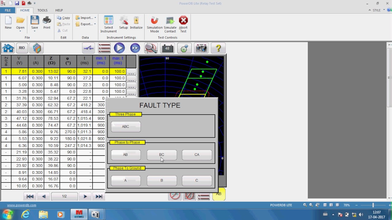 MiCOM P442 Distance RIO testing by Using Meggar SMRT-Part-I