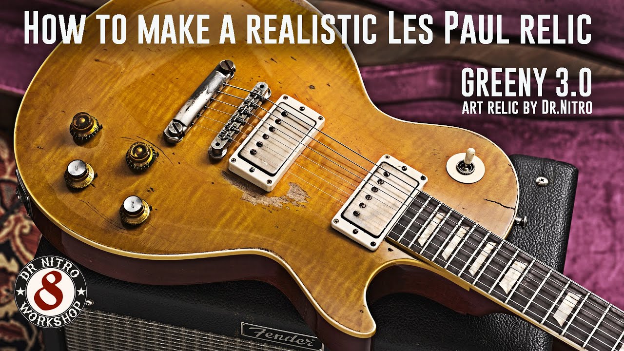 HOW TO MAKE A REALISTIC Les Paul GREENY [3.0]