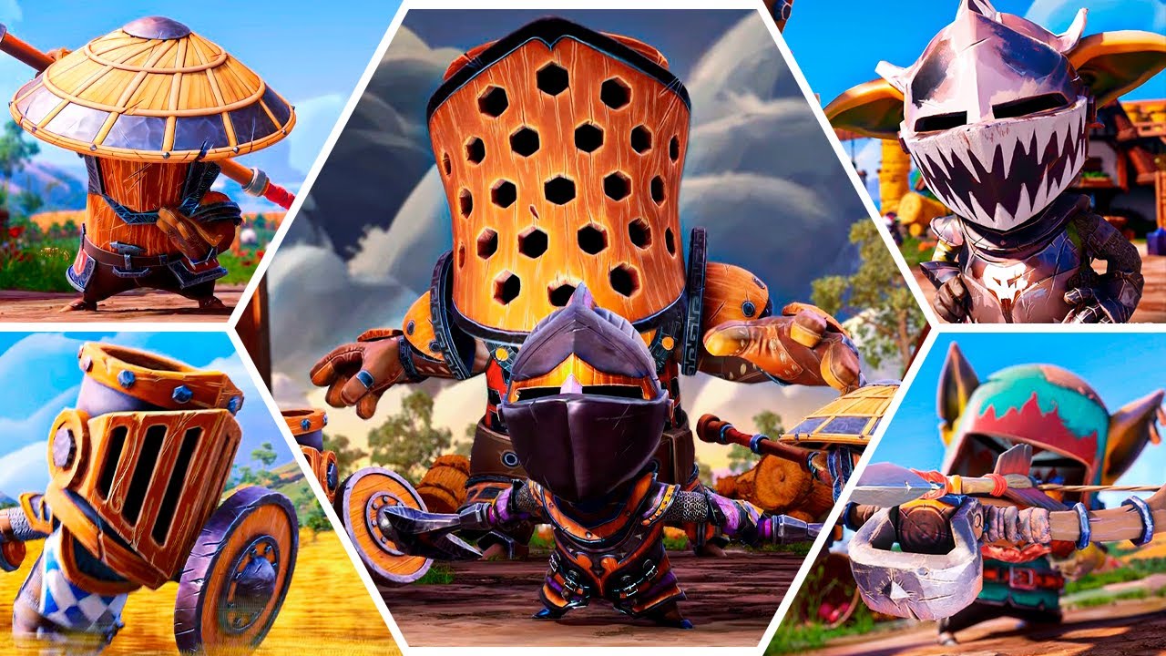 Big Helmet Heroes — All Bosses (No Damage) & Ending