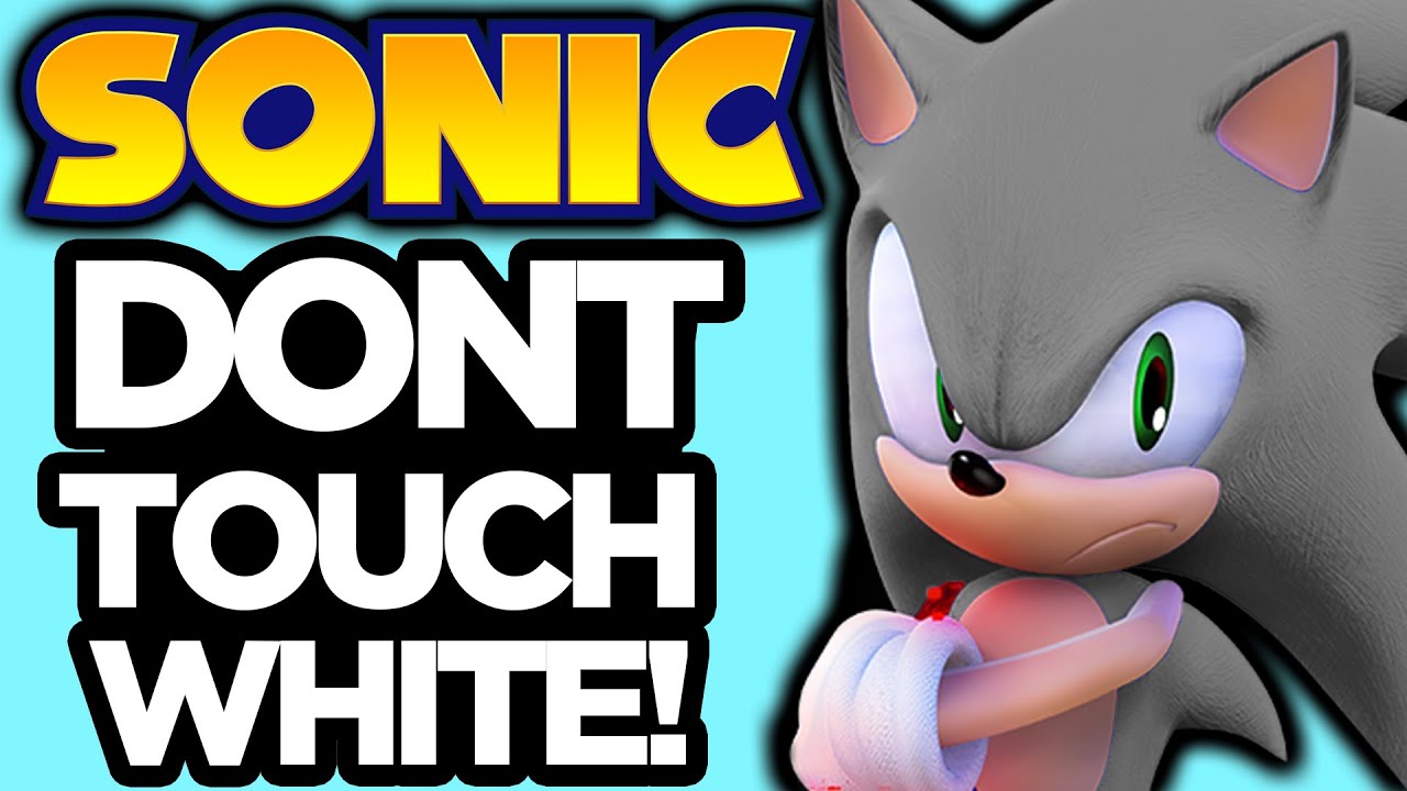 EVERY SONIC GAME: Don't Touch the Color White Challenge!