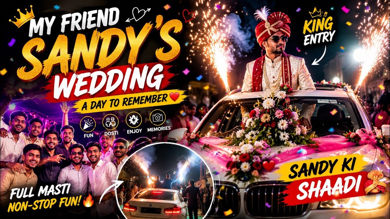 “Aaj Mere Yaar Ki Shaadi Hai 🥁🕺” | Let’s Go!