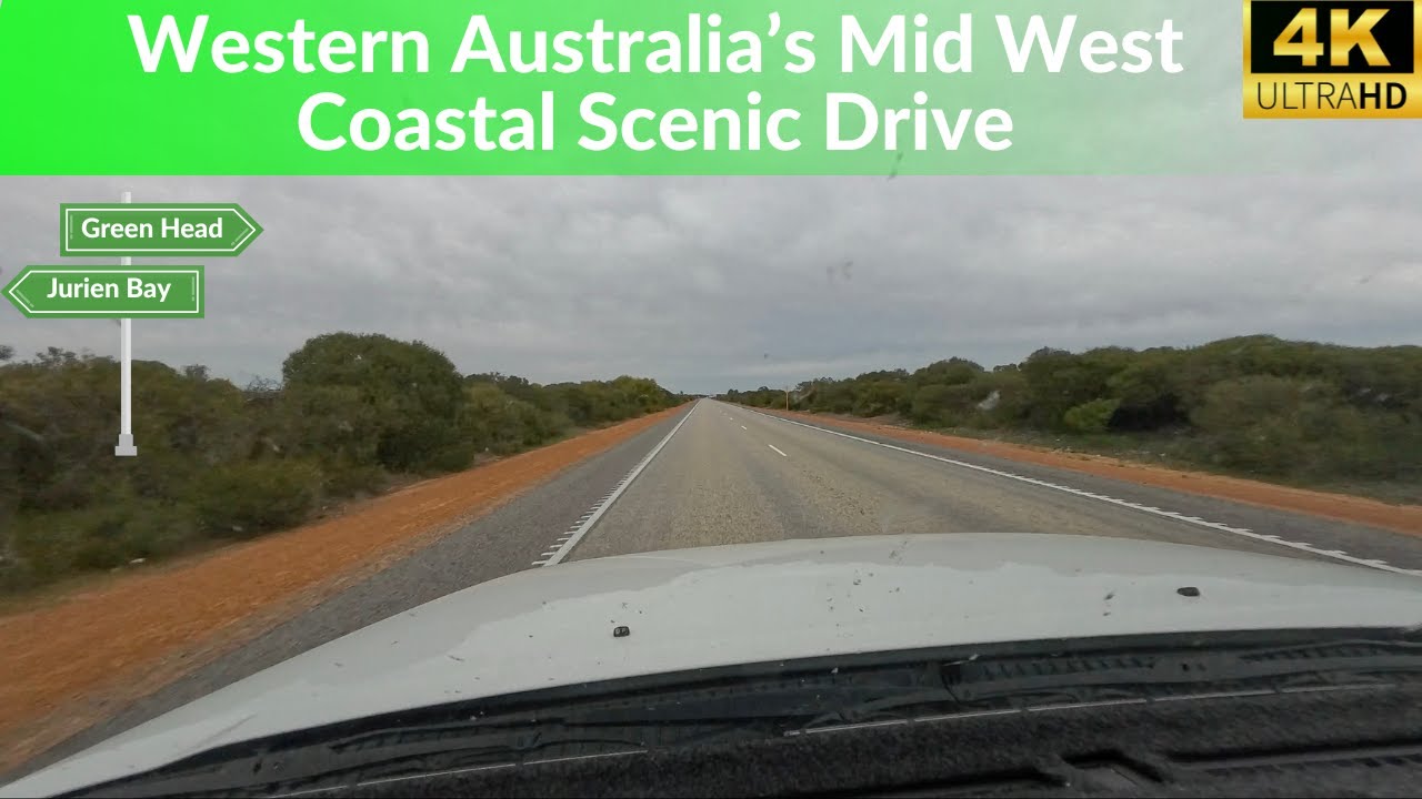 Western Australia Central West Scenic Drive | Green Head to Jurien Bay | 4K POV Drive 🇦🇺