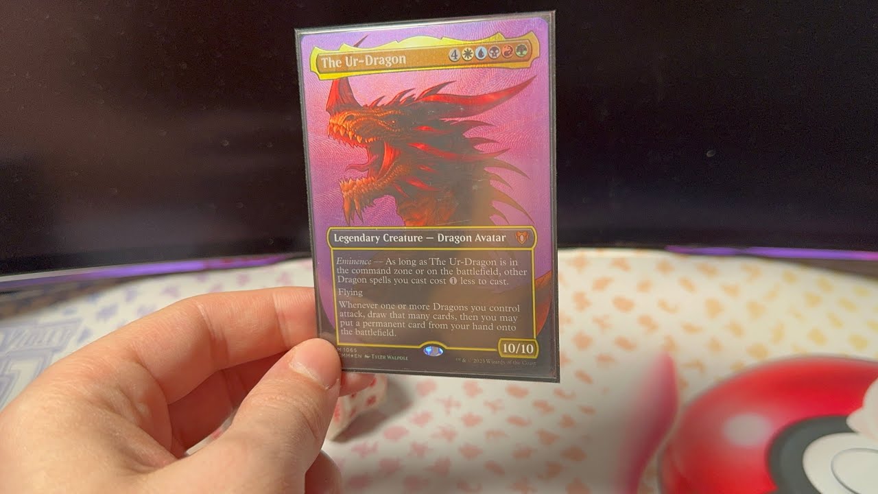 Mein extrem starkes Commander Deck 😲 The Ur-Dragon 😍 mit ganz viel Drachenpower