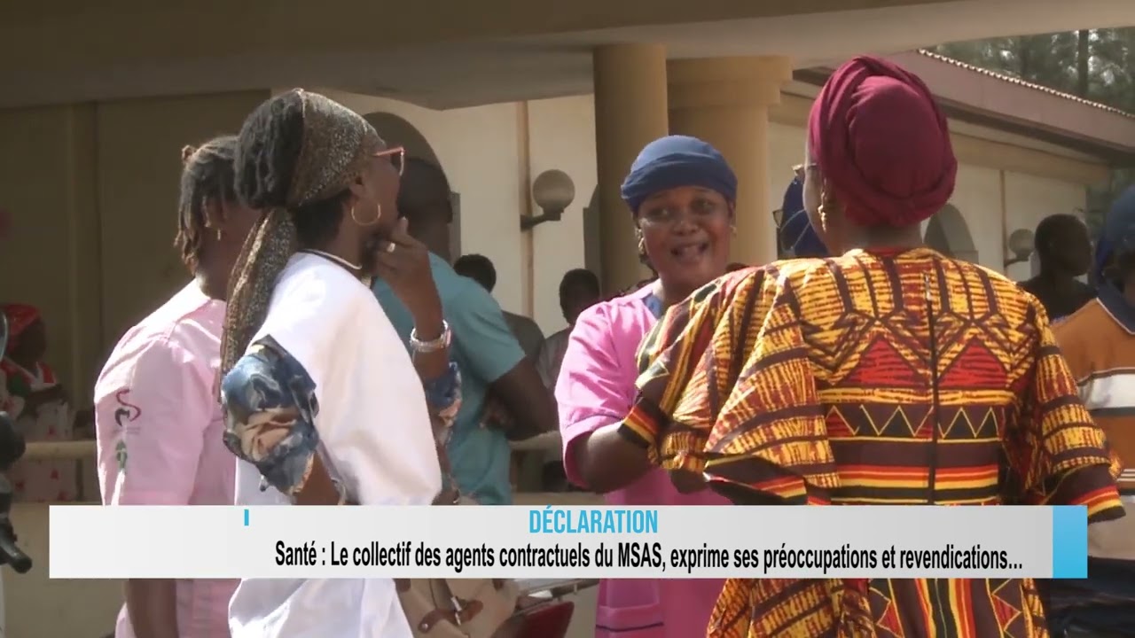 La Santé souffre :   Le collectif des agents contractuels du MSAS vivement préoccupé, revendique