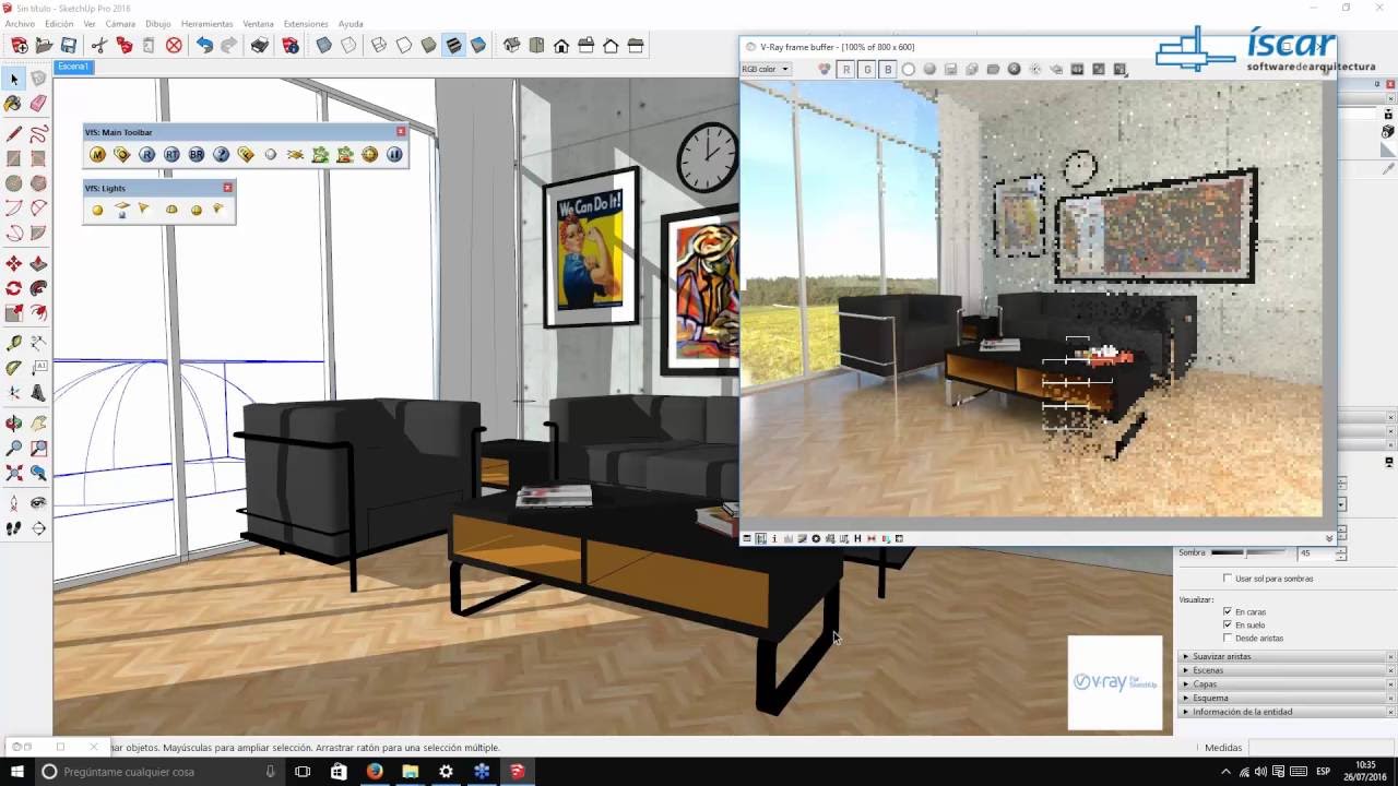 Webinar V-Ray para SketchUp | 26 julio 2016