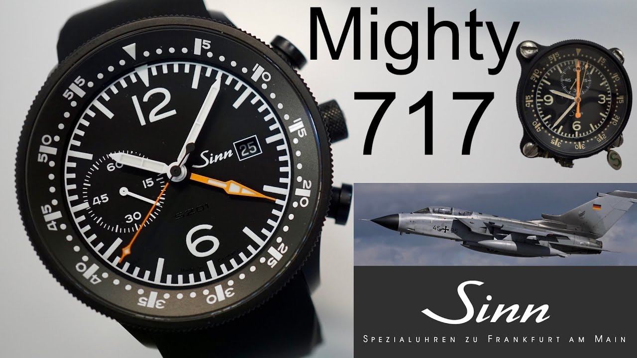 Мощный таймер для 717-го самолета от Sinn и его происхождение