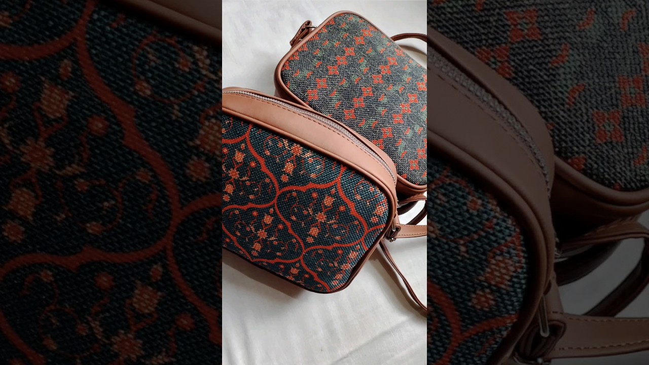 Unboxing zouk sling bags #trending #zouk #bags #slingbag #unboxing #shorts #review #youtubeshorts