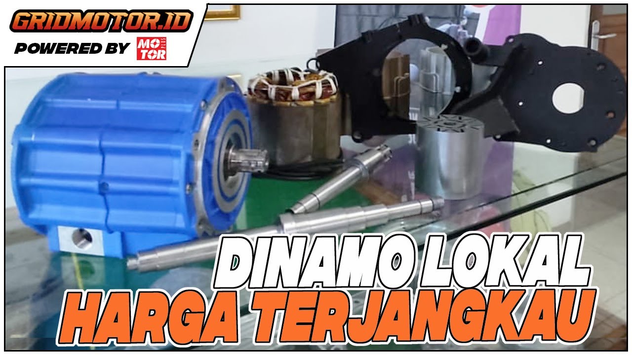 Tenang Bro, Dinamo Motor Listrik 2 kW Sudah Ada Buatan Lokal Harga Terjangkau