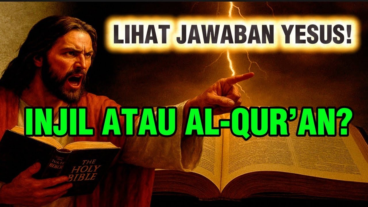Lihat Jawaban Yesus! INJIL Atau Alquran?