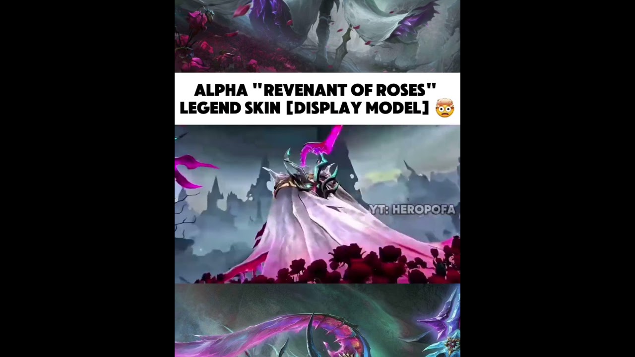 Skin Legend Alpha 🔥[DISPLAY]              SC : HEROPOVA #mobilelegends #mlbb #mlbbcreatorcamp