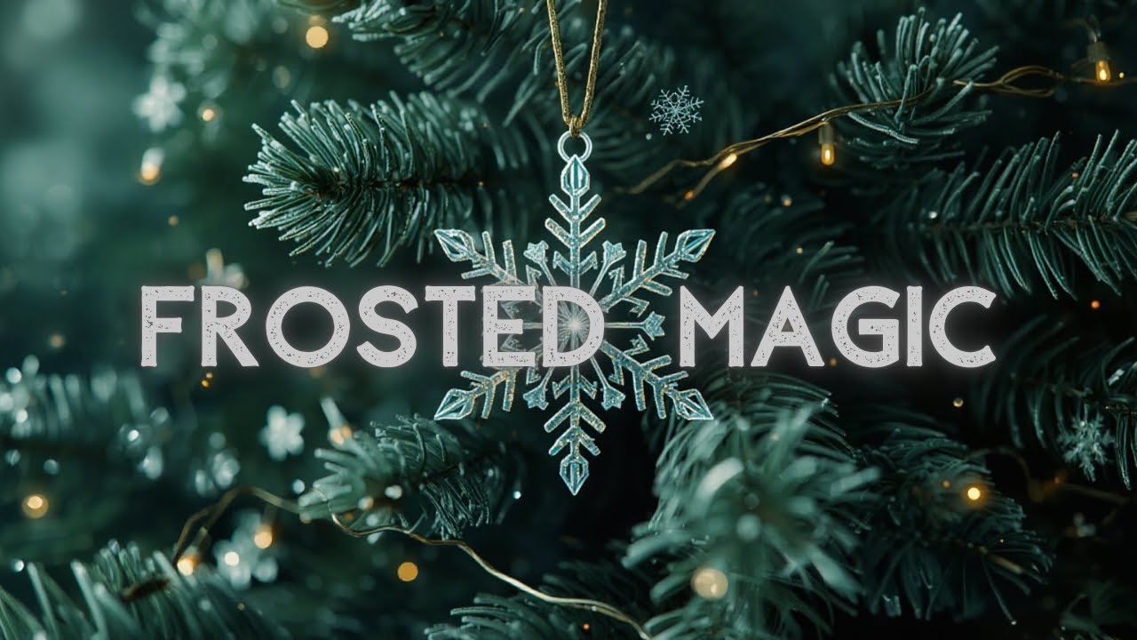 3D Ice White Snowflake Christmas Ornaments For Tree Decorations And Winter Wonderland Décor Ideas❄️🎄