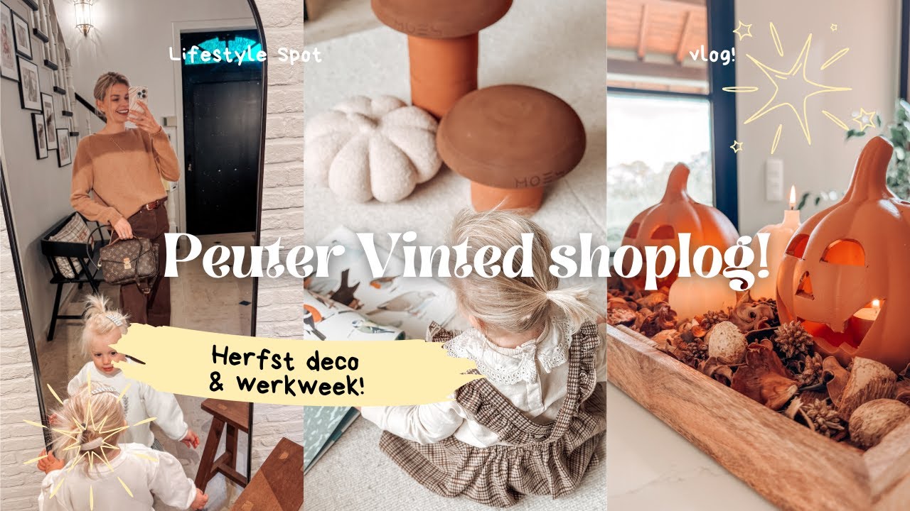 Fall Decor, Toddler Vinted Shopping Log & Work Week! WEEKVLOG 2025 | Lifestyle Spot