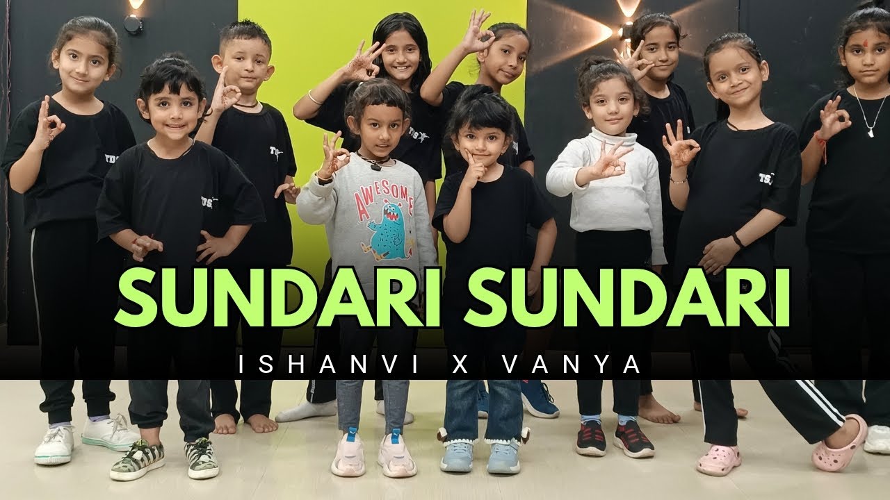SUNDARI SUNDARI || Dance Cover By Ishanvi X Vanya || Kids Dance Performance