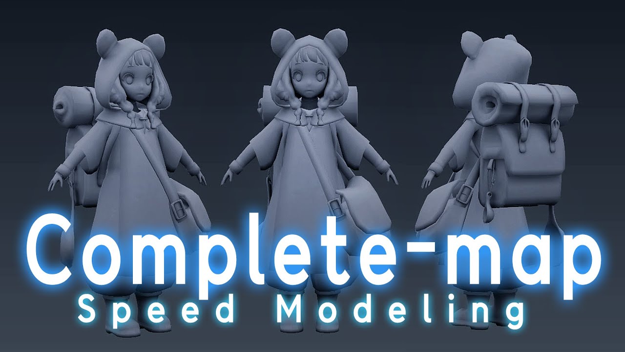 3D Character Completemap 제작영상