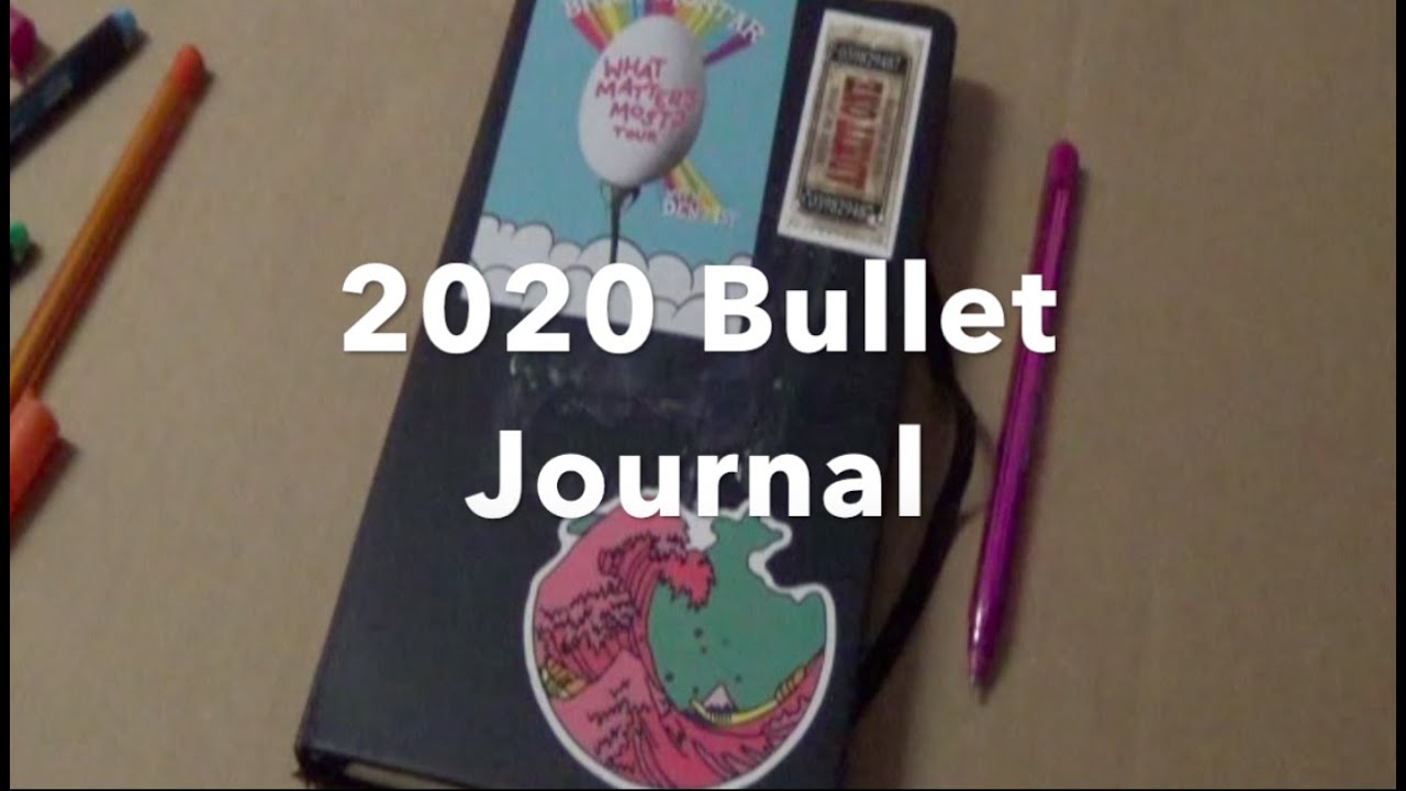 Setting Up My 2020 Bullet Journal
